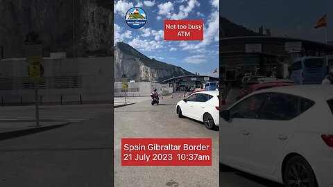 Spain Gibraltar Border 21 July 2023