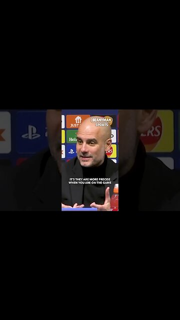 'Sometimes Haaland doesn't move! Against Palace I said "You didn't play good today!" | Pep Guardiola