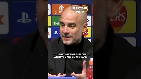 'Sometimes Haaland doesn't move! Against Palace I said "You didn't play good today!" | Pep Guardiola