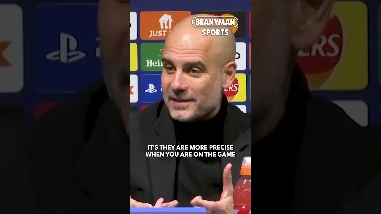 'Sometimes Haaland doesn't move! Against Palace I said "You didn't play good today!" | Pep Guardiola