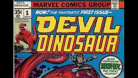 1978 Devil Dinosaur Jack Kirby Comic Books