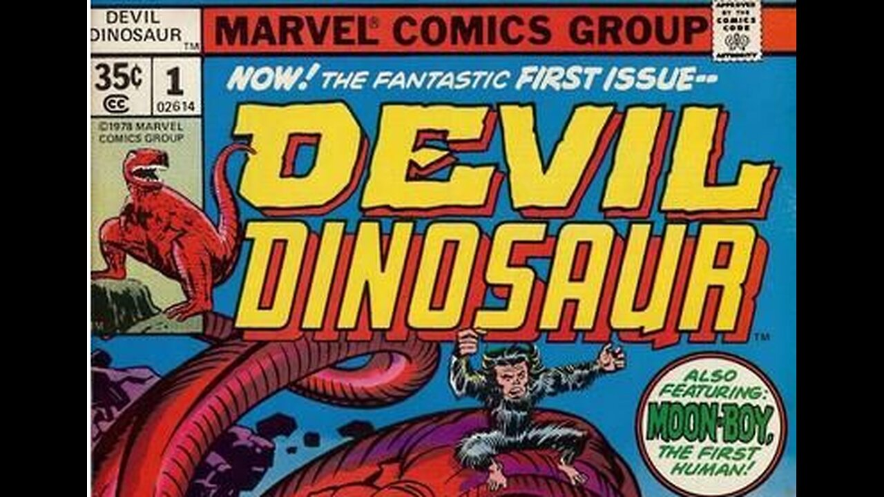 1978 Devil Dinosaur Jack Kirby Comic Books