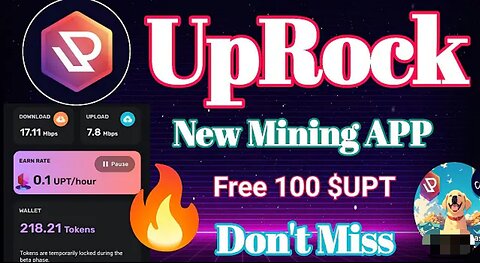 uprock new mining app best mining 2024 claim point automatic