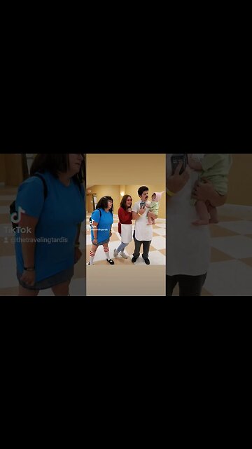 📺 #DOCTORWHO #BOBSBURGERS #CROSSOVER #TARDIS 📺 #LINDA #TINA #LOUISE #COSPLAY #SUBSCRIBE #SHORTS