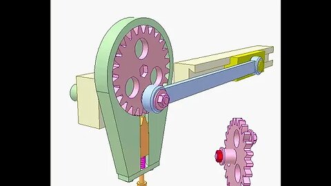 2107 Mechanism for adjusting crank radius 1a