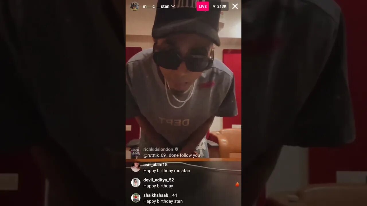 MC - STAN Live on Birthday evening and after Nusta Paisa released song | #mcstan #stanyyy #ptownbab