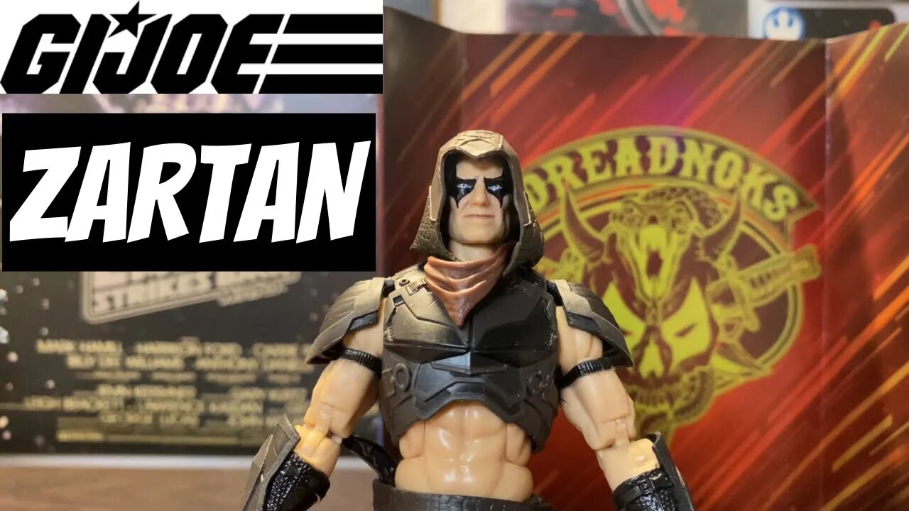 Zartan G.I.Joe Classified Series Wave 3 Action Figure Review