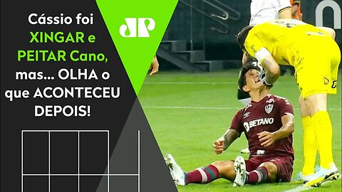 "VAI SE FO#&R!" Cássio TRETA FEIO com Cano, mas... OLHA o que ACONTECEU DEPOIS em Corinthians x Flu!