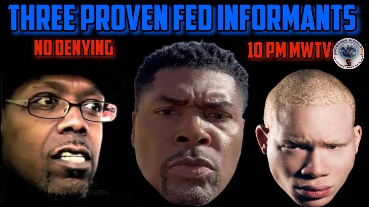 SaNeter, Tariq Nasheed, and Sir Maejor EXPOSED FOR THEIR RELATIONSHIP WITH THE FBI! AUDIO DON'T LIE!