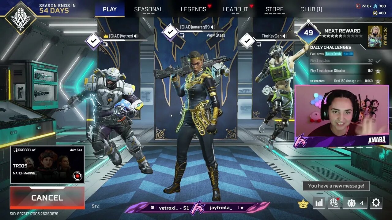 PRO APEX GAMEPLAY not rlly !kick !discord !pr !socials