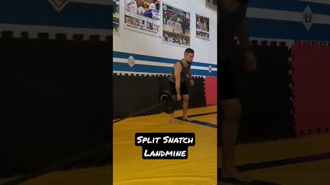 Split Snatch Landmine