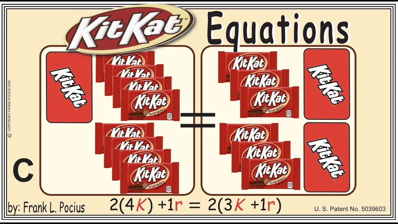 C_vis KITKAT 2(4K)+1r=2(3K+1r) _ SOLVING BASIC EQUATIONS _ SOLVING BASIC WORD PROBLEMS