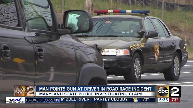 Man points gun at driver during road rage incident in Annapolis