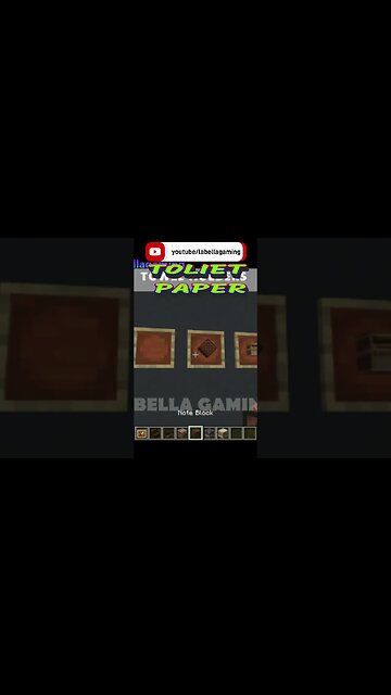 Towels & Toilet Paper Holder | Minecraft