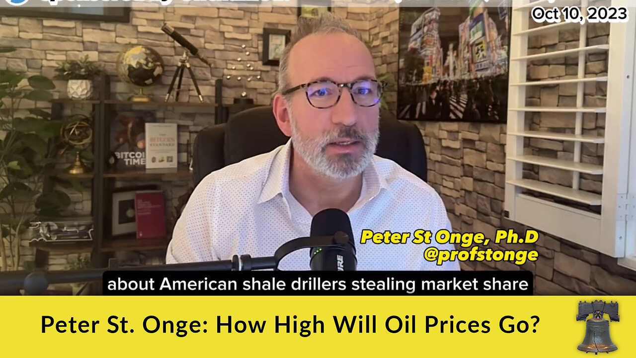 Peter St. Onge: How High Will Oil Prices Go?