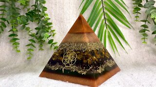 Ascension Orgonites Pyramid - ETHAN