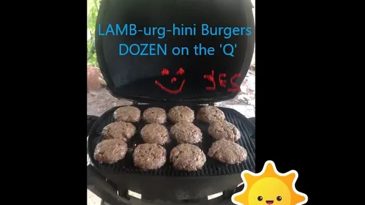 LAMB-urg-hini Burgers Rain or Shine Barbeque Legend DIY in 4D