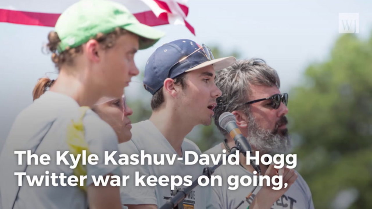 Kyle Kashuv Uses His Knowledge Of Fellow Student David Hogg To Crush Him