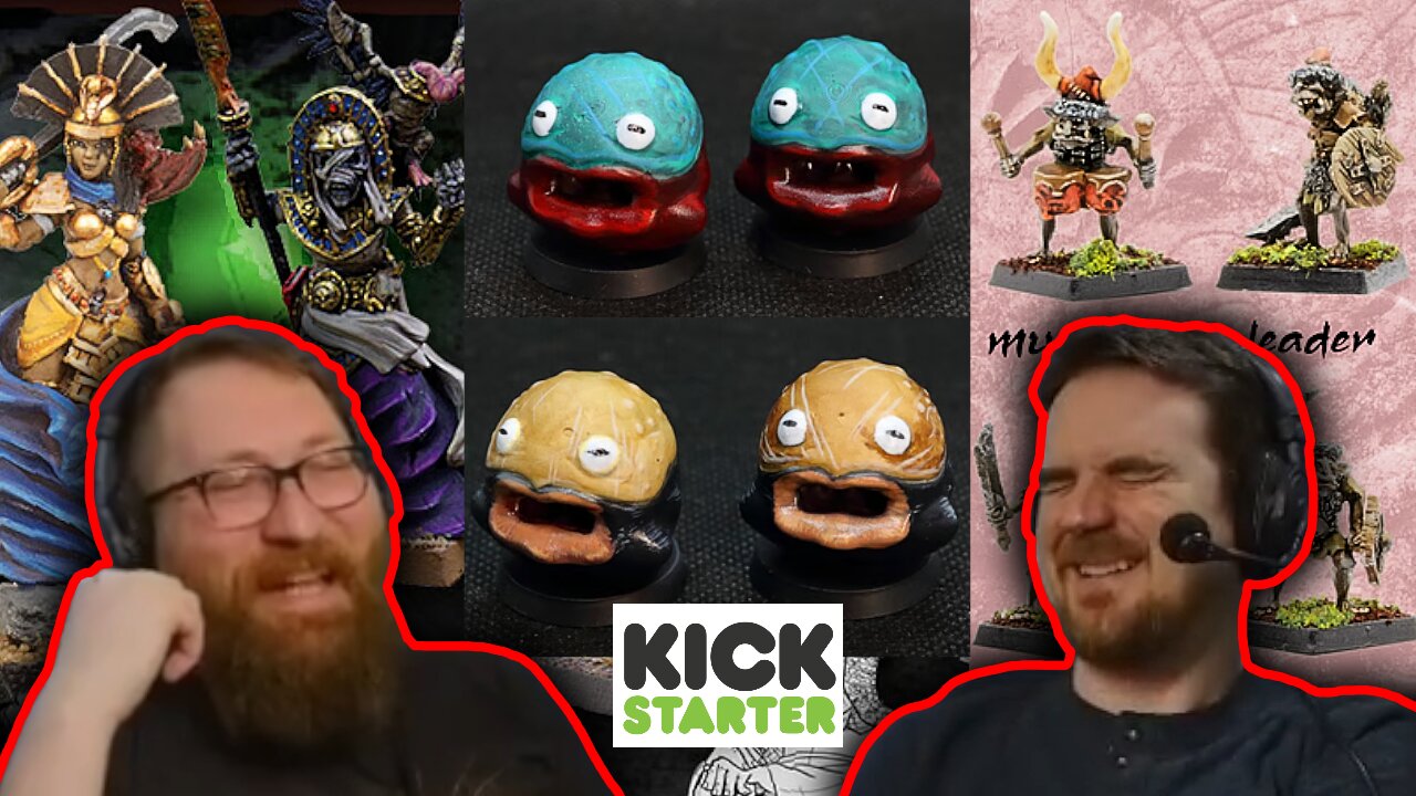 Kickstarter Miniatures 28 - Tom and Ben