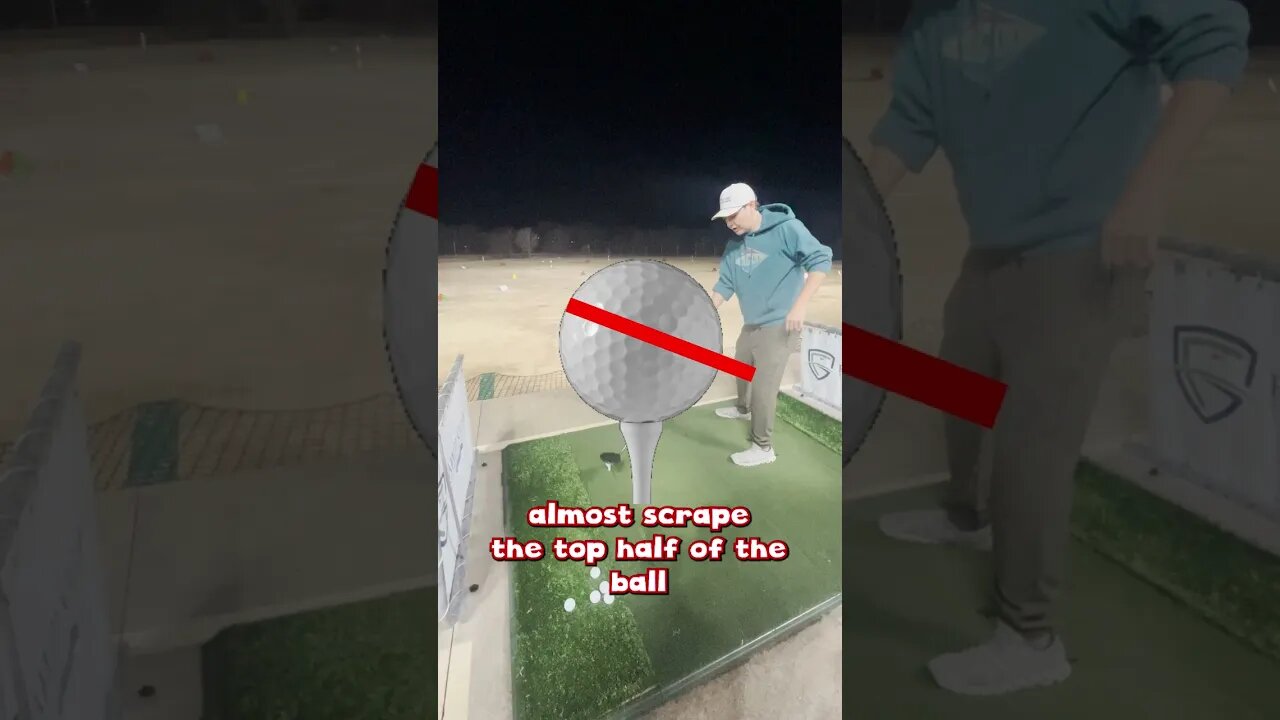 How To Hit a Stinger 🐝 | Golf Essentials #golf #golfessentials #shorts