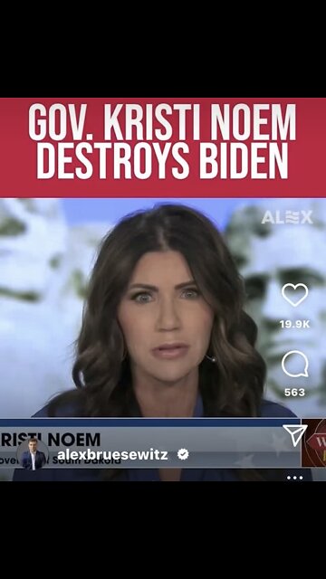 Hear what Governor Noem says