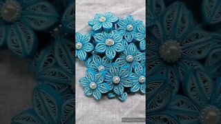 🌼 Beautiful 3D Paper Quilling flowers | ත්‍රිමාණ පේපර් කුවිලින් මල් 🌼@chcreation moratuwa