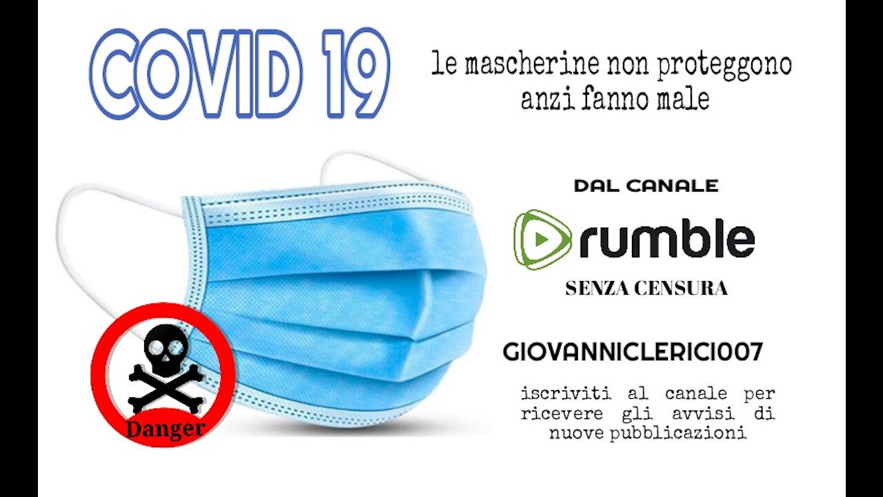 Covid19 - Le mascherine fanno male
