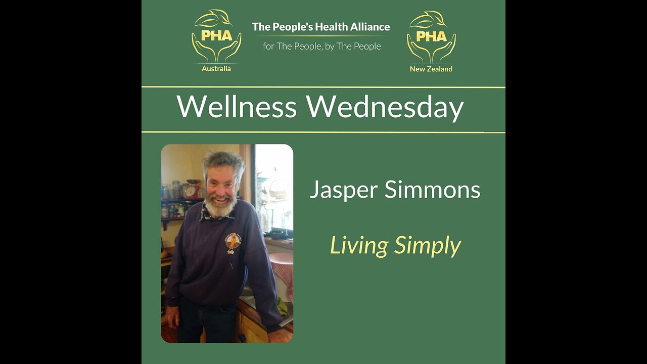 Wellness Wednesday with Jasper Simmons - Living Simply