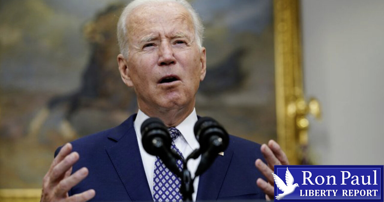 Biden: "This is not about freedom or personal choice." It's all about TYRANNY!