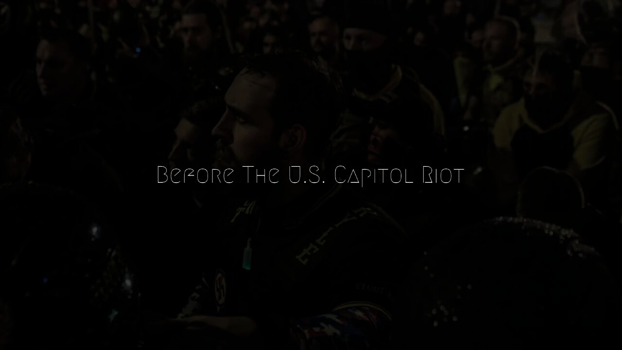 Unseen Footage: Before The U.S. Capitol Riot - 4K