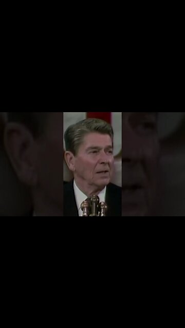 Any Regrets? 🦂🤔 #RonaldReagan 1987 * #PITD #Shorts (Linked)