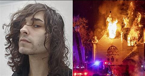 Trans fool burns down 117 yr old church in Portland, when will this "tolerance" end