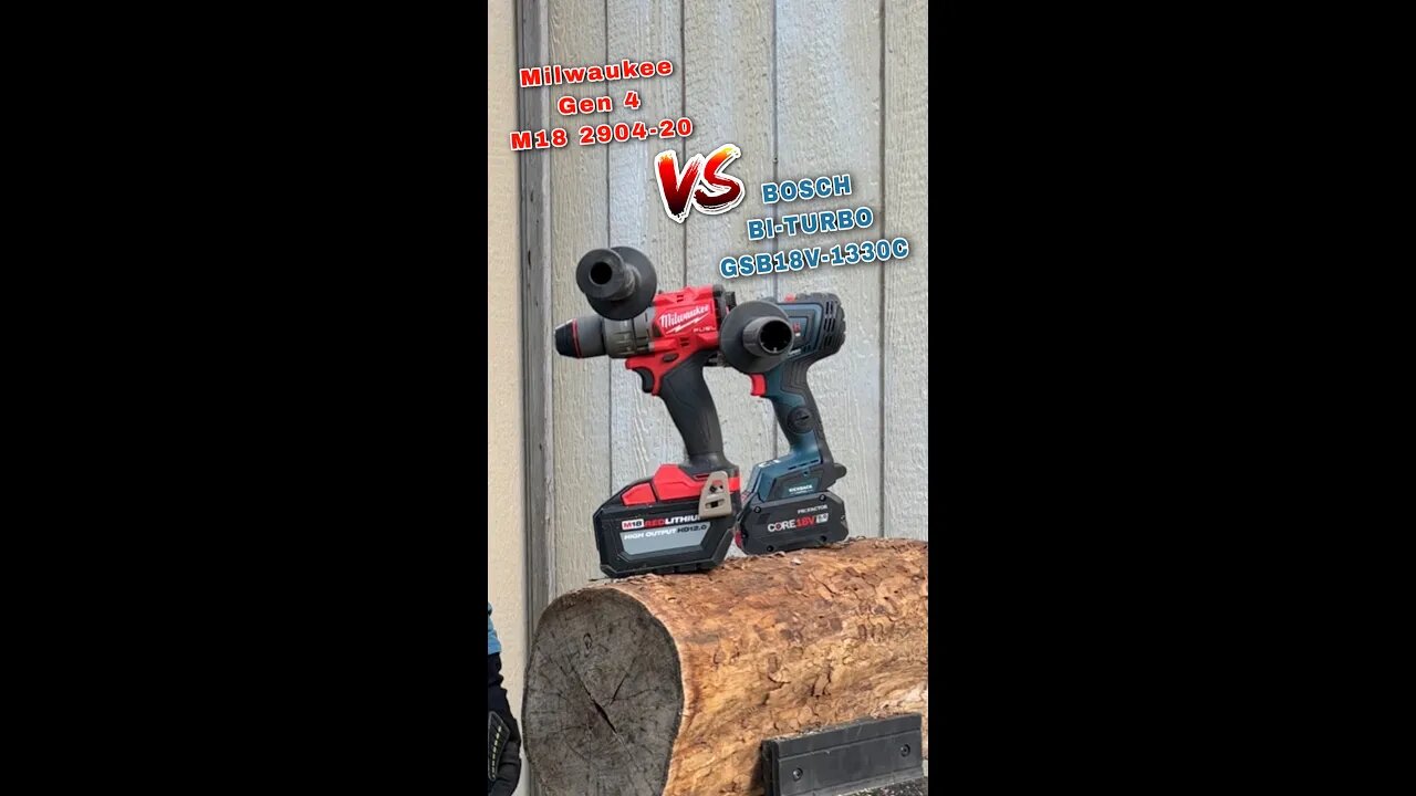 Milwaukee M18 Gen 4 VS BOSCH BI-TURBO!