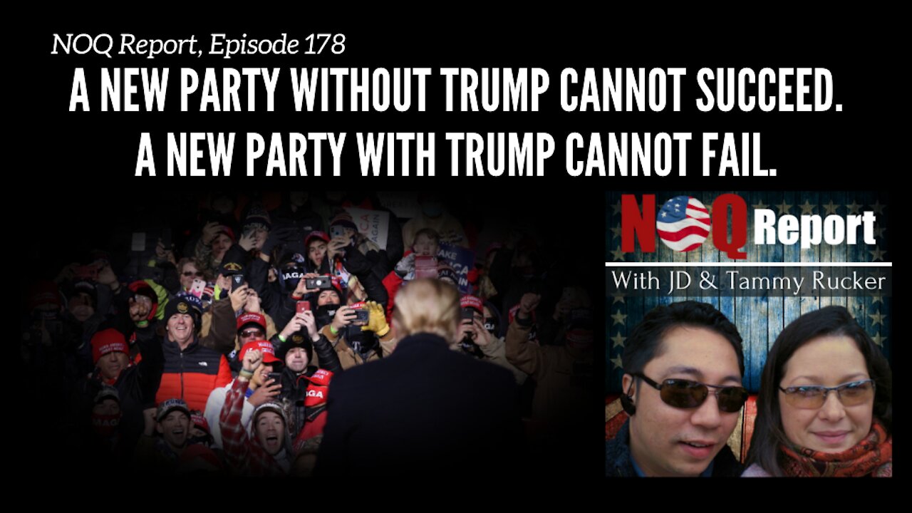 A new party without Trump cannot succeed. A new party with Trump cannot fail.