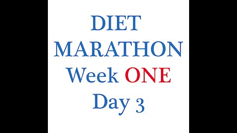 Week ONE Day 3
