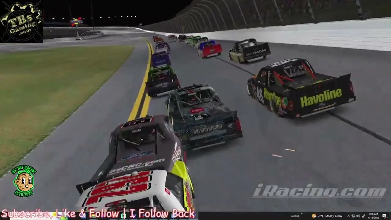 What just happened #iracing