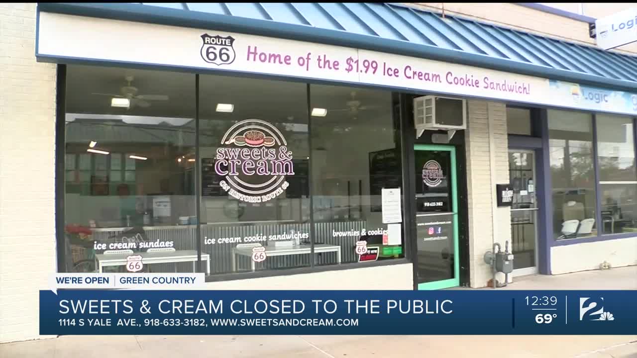 We're Open Green Country: Sweets & Cream