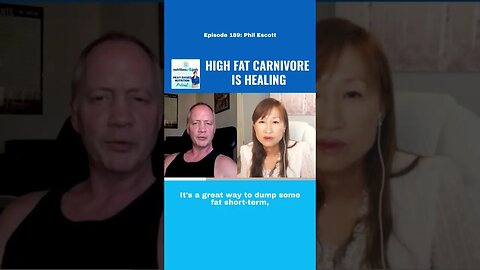Why high fat carnivore is ideal. With @philescott