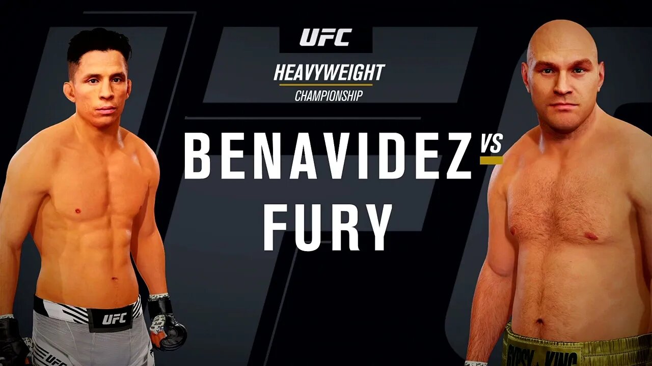 EA Sports UFC 4 Gameplay Tyson Fury vs Joseph Benavidez