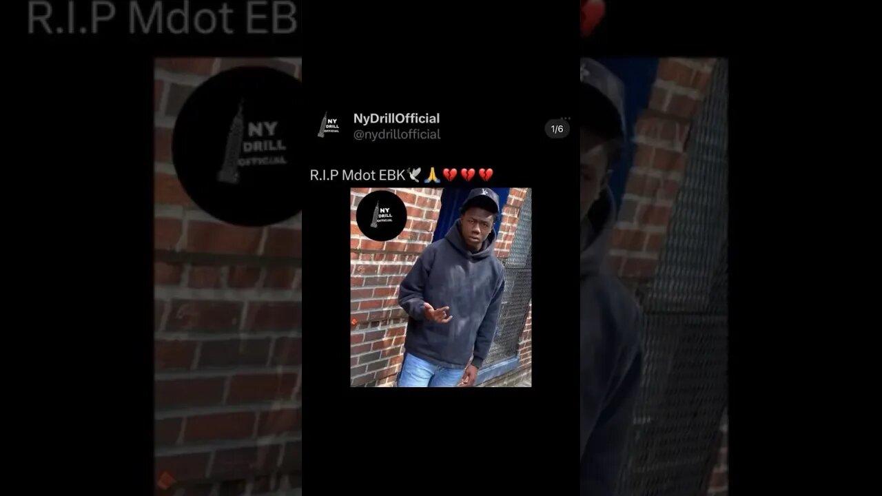 Rapper Mdot EBK SH0T & K****d‼️