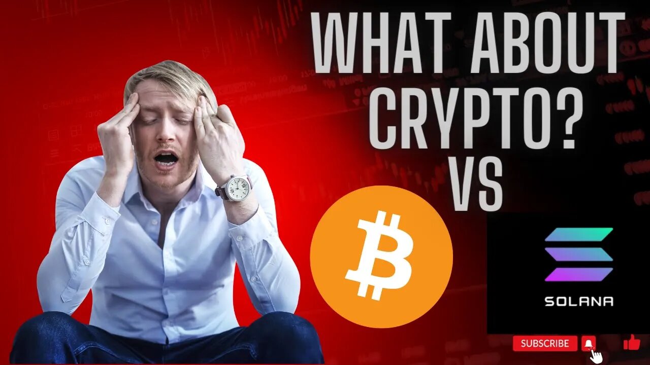 Bitcoin VS Solana crypto 🔥 Bitcoin price Solana price prediction Bitcoin news Btc price solana news