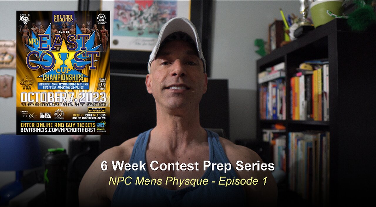 6 WEEK CONTEST PREP | MENS PHYSIQUE | 2023 EAST COAST CUP CHAMPIONSHIPS | BACK DAY | EPISODE 1