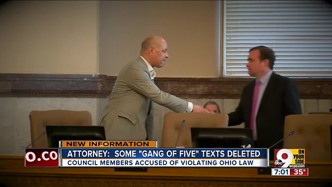 Attorney: Some 'Gang of Five' texts deleted