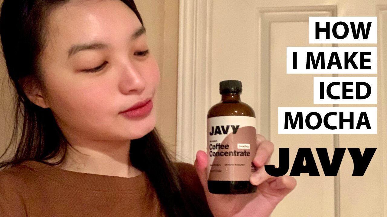 How I Make Iced Mocha Using Javy Coffee