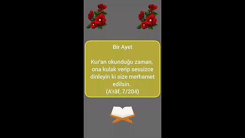 Araf suresi Bir ayet