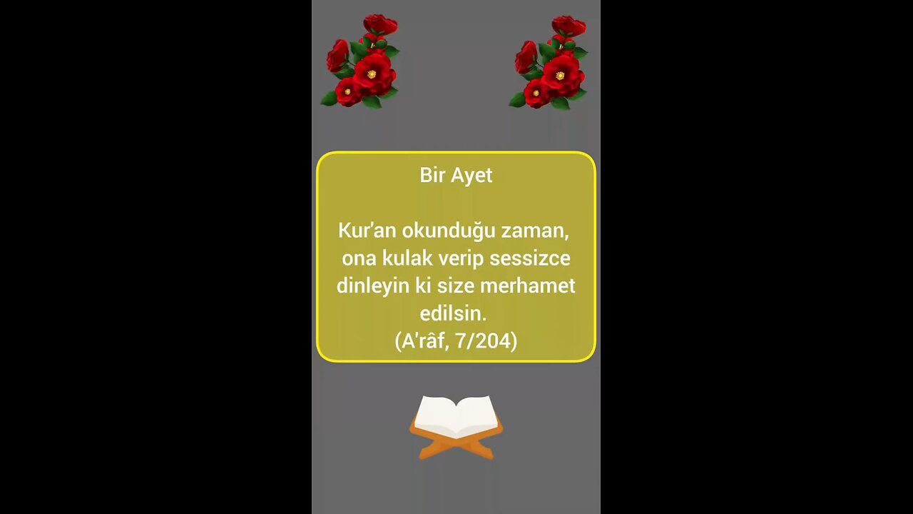 Araf suresi Bir ayet