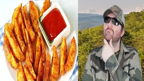 Make Air Fryer Potato Wedges Easy & Simple (Fantastic Flavours) REACTION!!! (BBT)