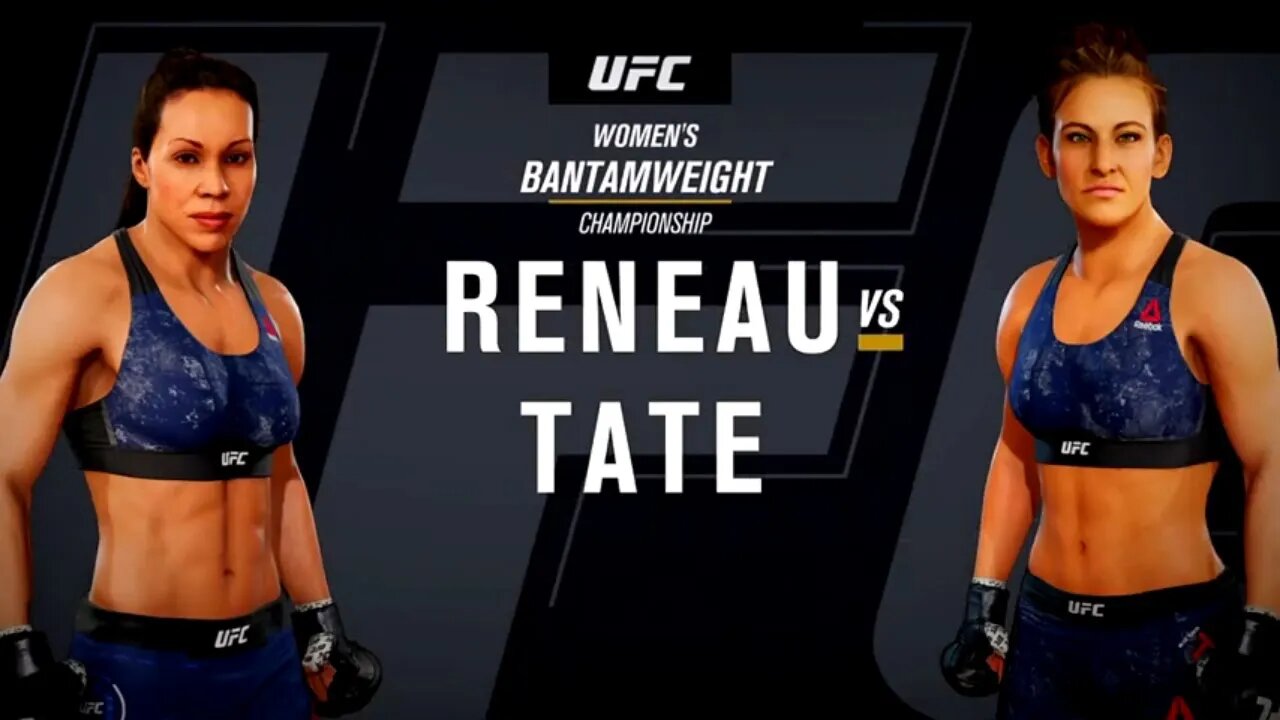 EA Sports UFC 3 Gameplay Miesha Tate vs Marion Reneau