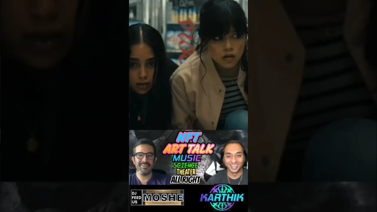 😂😱 Scream 6 Jenna Ortega ghostface is back. Horror scary movie trailer reaction #nftarttalk