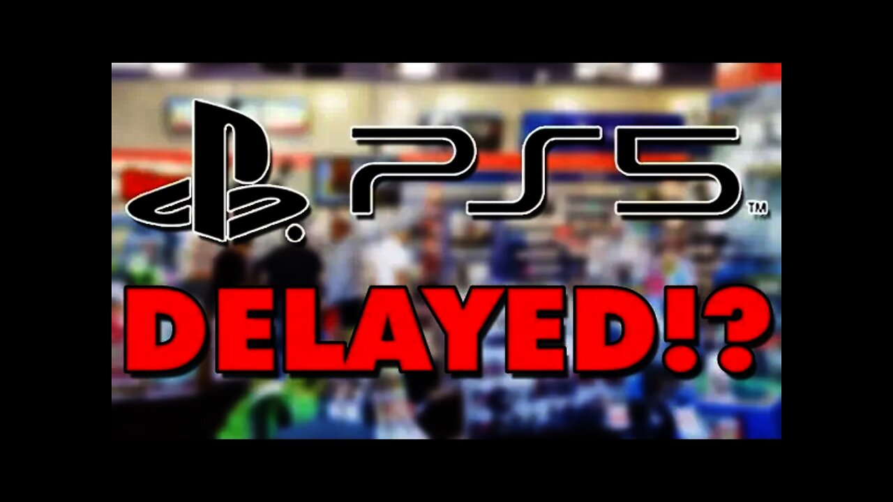 PS5 will be VERY limited & possibly delayed...